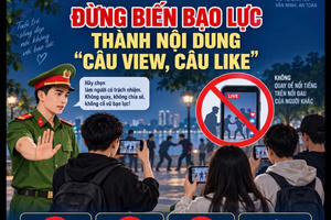 Công an cảnh báo tình trạng livestream, cổ vũ đánh nhau để 'câu view, câu like'