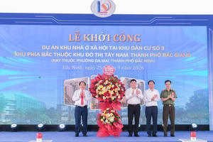 Khởi công Dự án Nhà ở xã hội tại Khu dân cư số 3, phường Đa Mai, thành phố Bắc Ninh