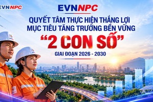 EVNNPC triển khai thi đua thực hiện thắng lợi mục tiêu tăng trưởng bền vững “2 con số” EVNNPC triển khai thi đua thực hiện thắng lợi mục tiêu tăng trưởng bền vững “2 con số”