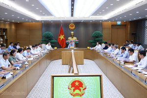 Thủ tướng yêu cầu kiên quyết không được lùi, kéo dài, điều chỉnh tiến độ dự án