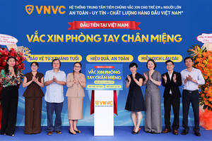 VNVC ra mắt vắc xin tay chân miệng đầu tiên tại Việt Nam
