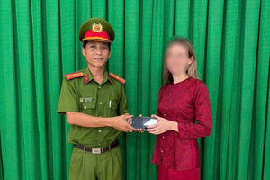 Truy bắt 2 đối tượng cướp điện thoại một phụ nữ người Nga tại Vũng Tàu