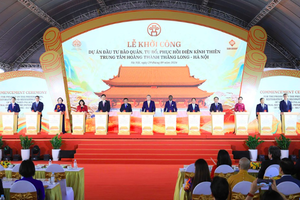 Hà Nội: Khởi công Dự án đầu tư bảo quản, tu bổ, phục hồi Điện Kính Thiên