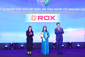 ROX Group được vinh danh vì đóng góp cho bất động sản công nghiệp Việt Nam