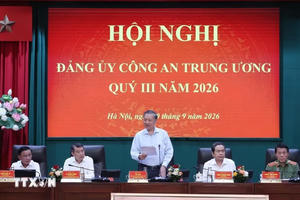 Tổng Bí thư, Chủ tịch nước Tô Lâm dự Hội nghị Đảng ủy Công an Trung ương