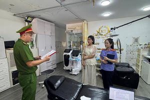 Khởi tố chủ cơ sở thẩm mỹ ở Cao Bằng dùng ảnh cắt ghép để quảng cáo