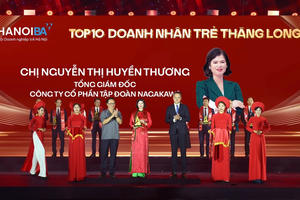 Tổng Giám đốc Nagakawa (NAG) được vinh danh Top 10 Doanh nhân trẻ Thủ đô tiêu biểu 2026