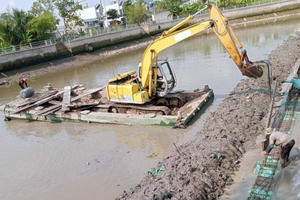 Cần Thơ chi hơn 1.325 tỷ đồng xây kè khẩn cấp chống sạt lở sông Trà Nóc
