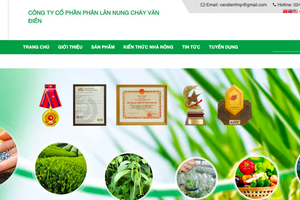 Phân lân Văn Điển (VAF) bổ nhiệm một Phó Tổng Giám đốc