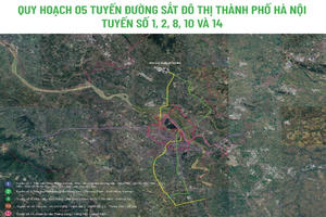Hà Nội đồng thời triển khai 5 tuyến đường sắt đô thị, đặt mục tiêu vận hành năm 2030