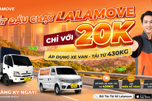 Lalamove giảm 80% phí ký quỹ cho tài xế trước mùa cao điểm cuối năm