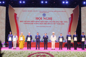 Vinh danh 9 Công dân Thủ đô ưu tú năm 2026 Vinh danh 9 Công dân Thủ đô ưu tú năm 2026