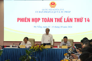 Ủy ban Pháp luật và Tư pháp thẩm tra 11 dự án sắp trình Quốc hội