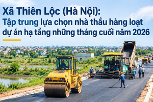 Xã Thiên Lộc (Hà Nội): Tập trung lựa chọn nhà thầu hàng loạt dự án hạ tầng những tháng cuối năm 2026