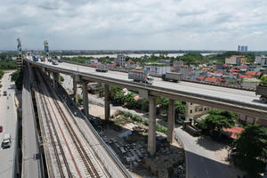 Ngày mai (22/10): Phân luồng giao thông để sửa chữa cầu Thăng Long