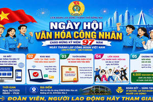 Ngày hội Văn hóa công nhân năm 2026: Chăm lo đời sống tinh thần, sức khỏe người lao động