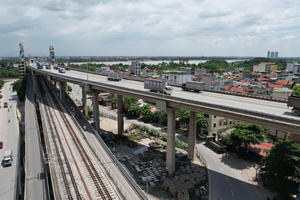 Hà Nội phân luồng giao thông trên cầu Thăng Long từ ngày 22/10
