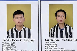 Công an Khánh Hòa kêu gọi người dân cung cấp thông tin về các phạm nhân trốn khỏi Trại giam A2