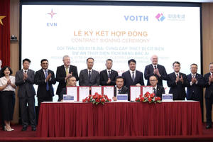 Ký kết 2 gói thầu lớn nhất của dự án thủy điện tích năng đầu tiên tại Việt Nam