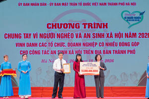 Agribank đồng hành cùng Thủ đô chăm lo an sinh xã hội, vì mục tiêu giảm nghèo bền vững