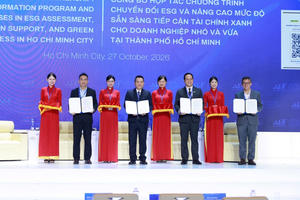 Ngân hàng tăng cường kết nối nguồn lực toàn cầu, thúc đẩy ESG và công nghệ tại AEF 2026