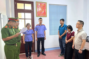 Khởi tố Trưởng chi nhánh Phát triển quỹ đất cùng 2 kế toán trong vụ thất thoát hơn 18 tỷ đồng
