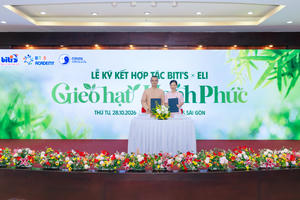 Biti’s và ELI ký kết hợp tác, mở rộng hành trình hạnh phúc từ doanh nghiệp đến trường học 