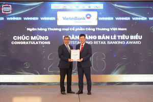 3 năm liên tiếp - VietinBank được vinh danh “Ngân hàng Bán lẻ tiêu biểu”