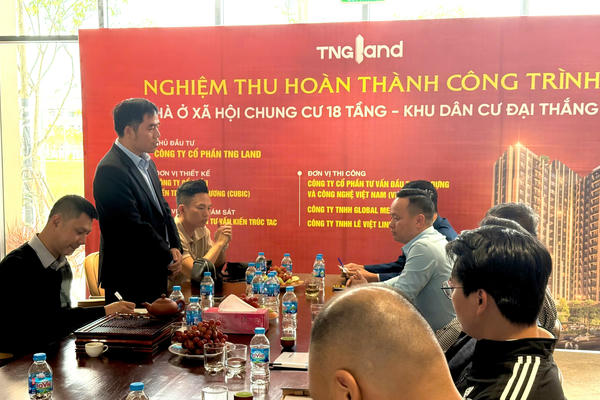 TNG Land hoàn thành nghiệm thu chung cư 18 tầng – Biểu tượng mới của nhà ở xã hội tại Thái Nguyên