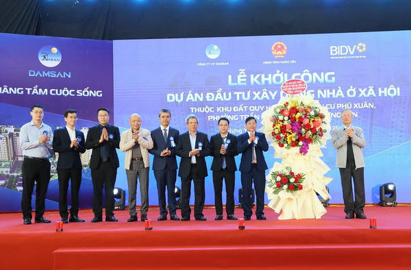 Hưng Yên khởi công dự án nhà ở xã hội khu dân cư Phú Xuân trị giá 680 tỷ đồng