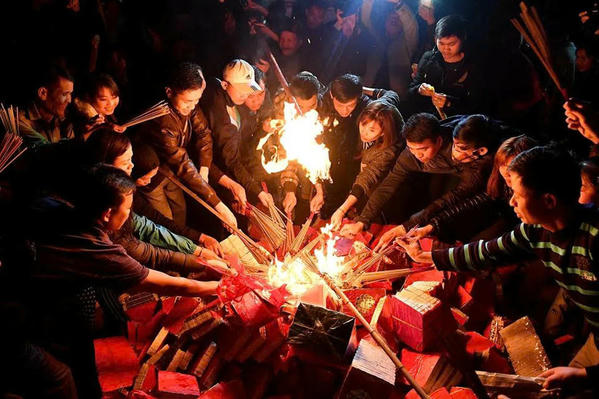 Giảm đốt vàng mã, giảm ô nhiễm Giảm đốt vàng mã, giảm ô nhiễm