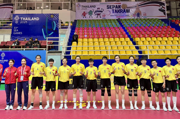 SEA Games 33: Hạ tuyển Indonesia tại bán kết, Cầu mây Việt Nam hẹn Thái Lan tranh HCV 