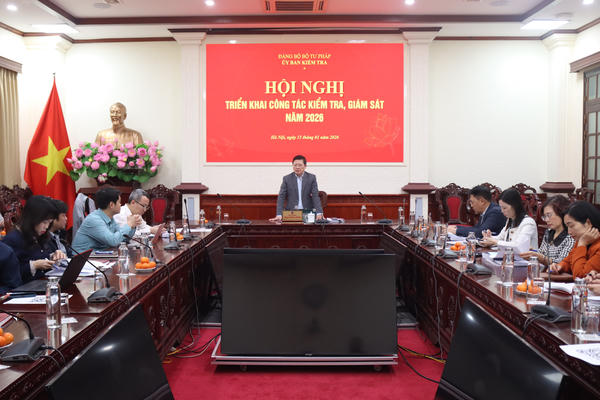 Triển khai nghiêm túc, hiệu quả công tác kiểm tra, giám sát năm 2026
