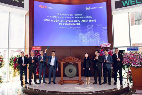 Hạ tầng GELEX (GEL): Tăng kịch trần phiên chào sàn HOSE, vốn hóa vượt mốc 1 tỷ USD