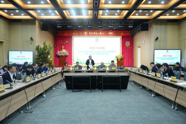 Tiếp tục tập trung nâng cao chất lượng thẩm định văn bản quy phạm pháp luật