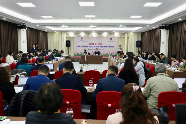 Đề xuất 5 nhóm chính sách Luật An toàn thực phẩm (sửa đổi)