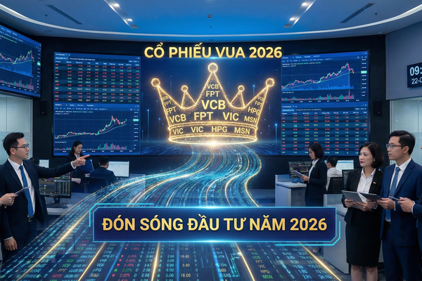 Đón sóng đầu tư năm 2026: Lộ diện nhóm cổ phiếu 'vua' thu hút dòng tiền thông minh