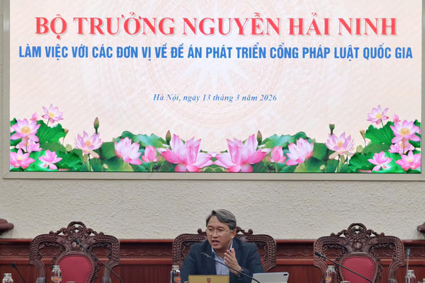 Cổng Pháp luật quốc gia phải tạo ra các giá trị gia tăng