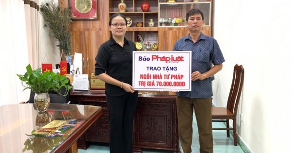 Mái ấm Tư pháp: Trao gửi những yêu thương!