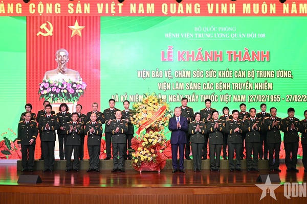 Tổng Bí thư Tô Lâm dự Lễ khánh thành Viện Bảo vệ, Chăm sóc sức khỏe Cán bộ Trung ương Tổng Bí thư Tô Lâm dự Lễ khánh thành Viện Bảo vệ, Chăm sóc sức khỏe Cán bộ Trung ương