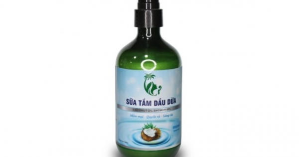 Sữa tắm dầu dừa của Công ty Coconut Cosmetic Bến Tre bị đình chỉ lưu hành Sữa tắm dầu dừa của Công ty Coconut Cosmetic Bến Tre bị đình chỉ lưu hành