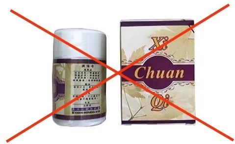 Kiểm tra, xử lý cơ sở kinh doanh sản phẩm Xi Chuan Qi do nguồn gốc, chất lượng không rõ ràng