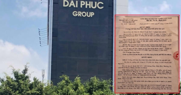 Đại Phúc Group bị Thanh tra Sở Xây dựng TP. Hồ Chí Minh 'sờ gáy' vì xây dựng không phép