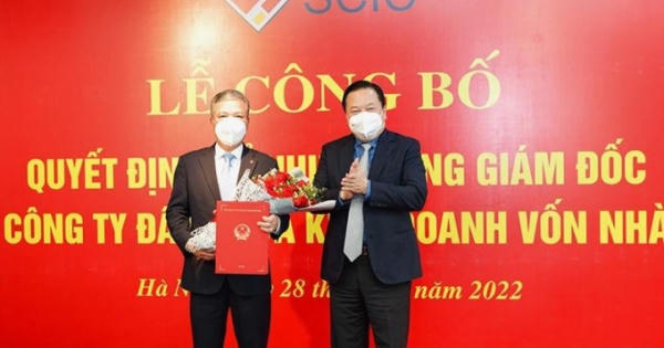 Bổ nhiệm tân Giám đốc Tổng công ty Đầu tư và Kinh doanh vốn nhà nước Bổ nhiệm tân Giám đốc Tổng công ty Đầu tư và Kinh doanh vốn nhà nước