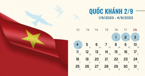 Lịch nghỉ lễ Quốc khánh 2023 và những lưu ý đối với người lao động