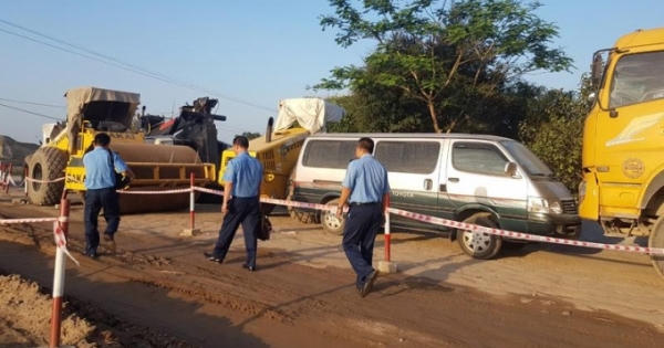 Công an giải cứu xe Thanh tra giao thông bị 'nhốt' 3 ngày