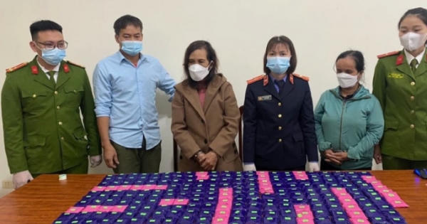 Bắt bà trùm phế liệu buôn bán ma túy