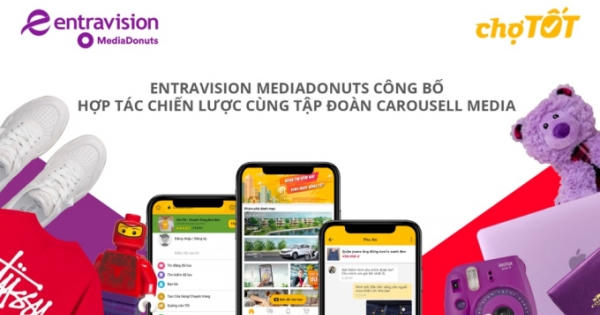 Chợ Tốt chọn Entravision MediaDonuts là đối tác độc quyền tại Việt Nam Chợ Tốt chọn Entravision MediaDonuts là đối tác độc quyền tại Việt Nam