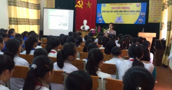 Nghệ An: Truyền thông về chăm sóc sức khỏe sinh sản vị thành niên Nghệ An: Truyền thông về chăm sóc sức khỏe sinh sản vị thành niên