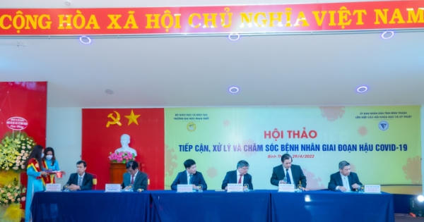 Sôi nổi hội thảo “tiếp cận, xử lý và chăm sóc bệnh nhân giai đoạn hậu COVID-19”